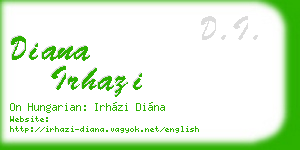 diana irhazi business card